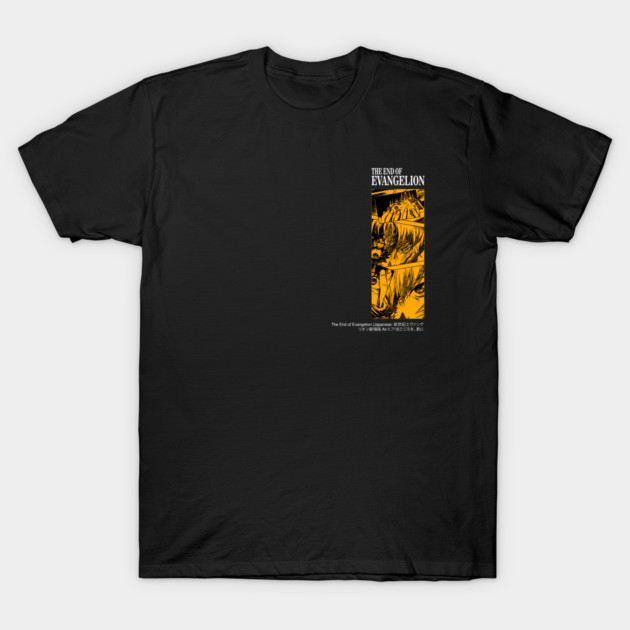 The End of evangelion - Evangelion - T-Shirt | TeePublic