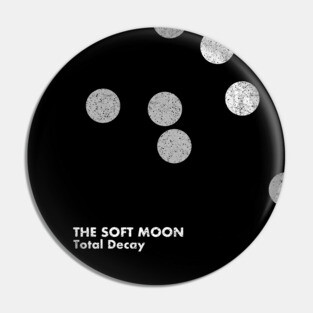 The Soft Moon / Minimalist Artwork Design Pin