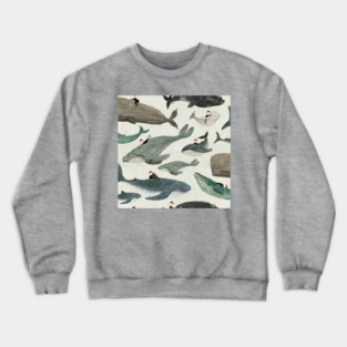 Whale Rider Crewneck Sweatshirt