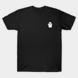 Cute Ghost Pocket T-Shirt