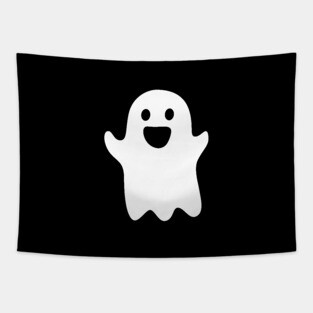 Cute Ghost Pocket Tapestry