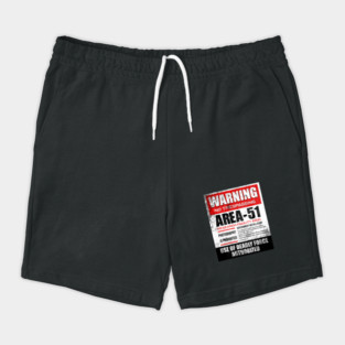 Warning Area 51 Shorts