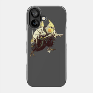 Lone Bird and Chick Phone Case