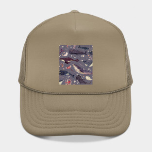 Whale song (lavander) Hat