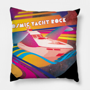 Cosmic Yacht Rock Pillow