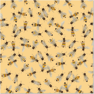 Bees Posters and Art