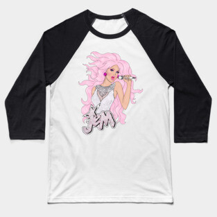 Dazzling Diamonds Jem by BraePrint Baseball T-Shirt