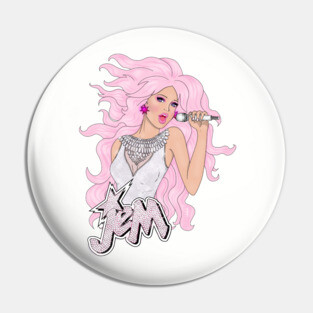 Dazzling Diamonds Jem by BraePrint Pin