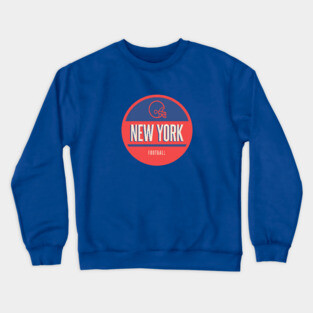 new york retro football Crewneck Sweatshirt