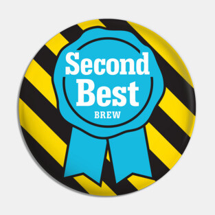 Second Best Brew Pin