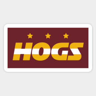 Washington Football Team Go Hogs Magnet