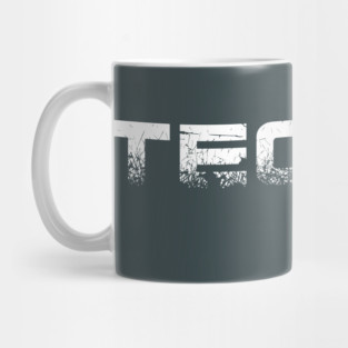 Techno #3 (White Font) Mug