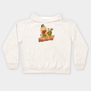 Distressed Dino Boy Kids Hoodie