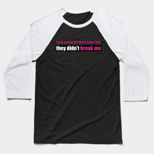 Pretty in Pink Baseball T-Shirt