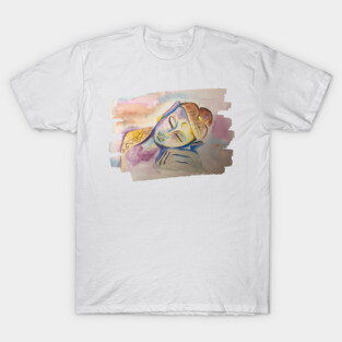 Watercolor Art Buddha T-Shirt