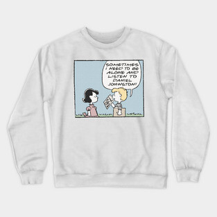 Daniel Johnston - Vinyl Record Fan Design Crewneck Sweatshirt