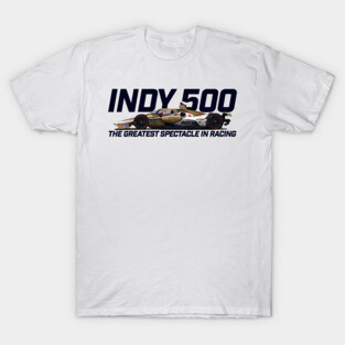 Indy Greatest Spectacle (blue text) T-Shirt