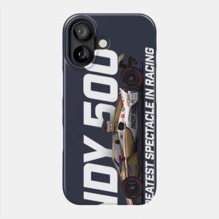 Indy Greatest Spectacle (white text) Phone Case