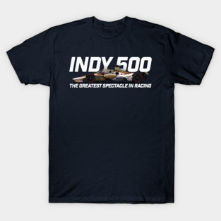 Indy Greatest Spectacle (white text) T-Shirt