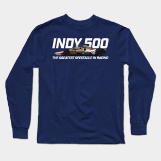 Indy Greatest Spectacle (white text) Long Sleeve T-Shirt