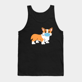 Pembroke Corgi Quarantine Mode Tank Top