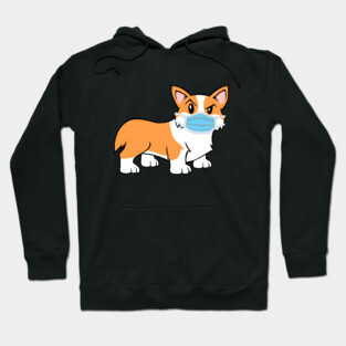 Pembroke Corgi Quarantine Mode Hoodie