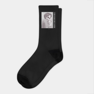 Manga Horror Design Socks