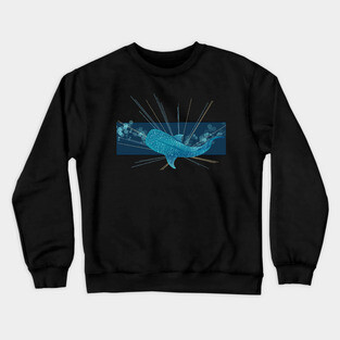 Whale Shark Crewneck Sweatshirt