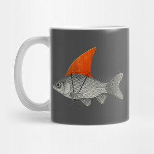 Fish with a Shark Fin Mug