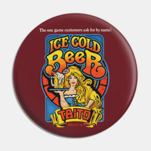Ice Cold Beer Pin