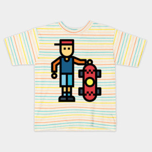Skateboarding Kids T-Shirt