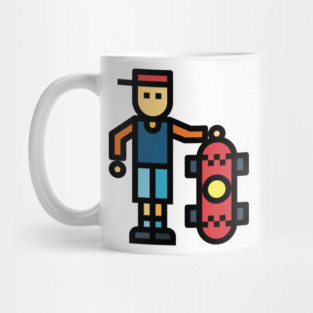 Skateboarding Mug