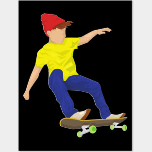 Skateboarding Posters and Art
