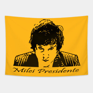 Milei Presidente Tapestry
