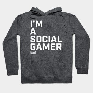 I'm a Social Gamer Hoodie