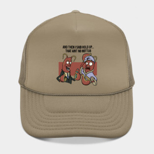 Funny Crawfish Boil Gift Cajun Louisiana Seafood Food Meme Hat
