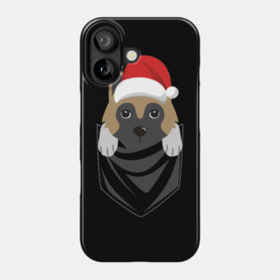 Akita Pocket Christmas Phone Case