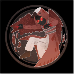 Sparrow ladybug Posters and Art