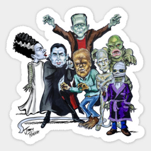 Classic Monsters Sticker
