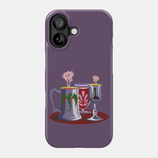 Beware the vessel with the pestle Phone Case