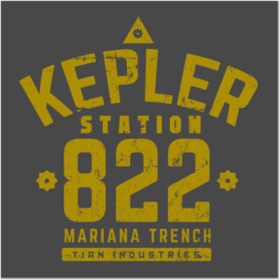 Kepler Station 822 Posters and Art