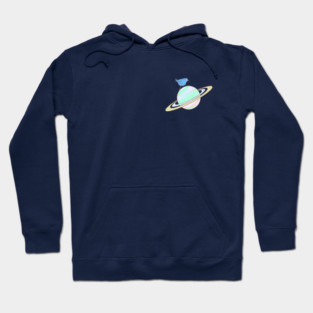 The blue sky is a Bird Hoodie