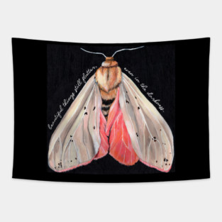 beautiful things still flutter even in the darkness Tapestry