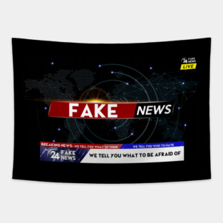 FAKE NEWS Tapestry