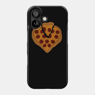 Pizza Love Heart, Pizza Lover Phone Case