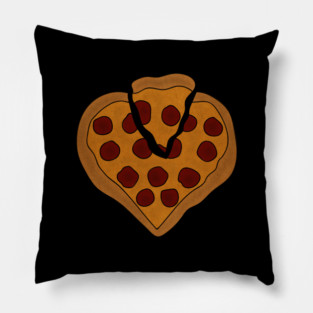 Pizza Love Heart, Pizza Lover Pillow