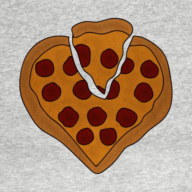 Pizza Love Heart, Pizza Lover by logiamerch