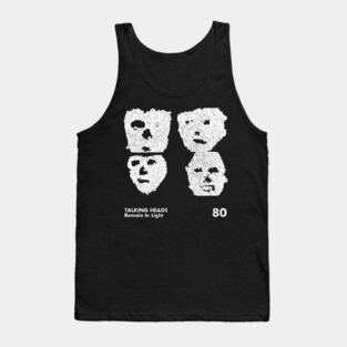 Talking Heads / Remain In Light / Minimalist Graphic Artwork Design Tank Top