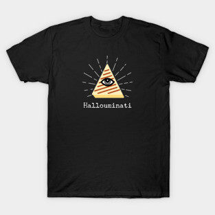 Halloumi Illuminati All Seeing Eye T-Shirt
