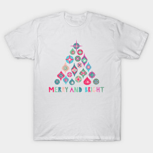Vintage Christmas: Merry and Bright T-Shirt